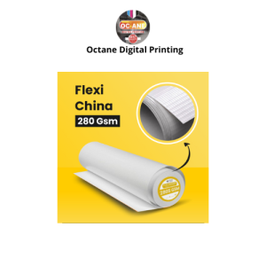 Spanduk / Banner Flexi China 280 gsm Glossy