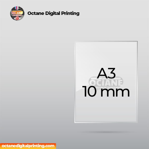 Print Akrilik Bening - 10 mm A3