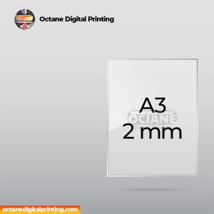 Print Akrilik Bening - 2 mm A3
