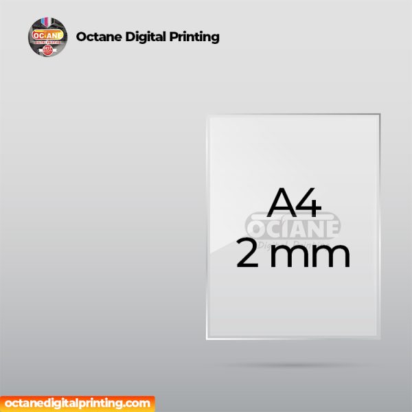 Print Akrilik Bening - 2 mm A4