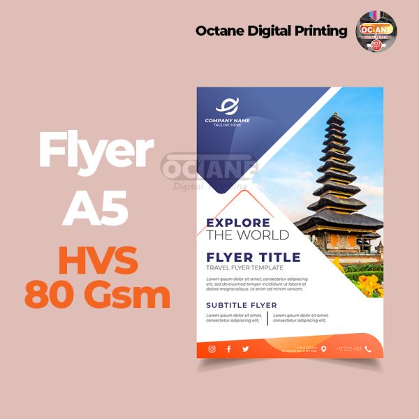 Flyer A5 HVS 80 Gsm Kilat
