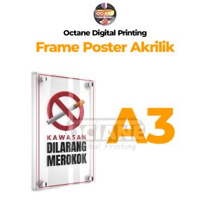 Frame Poster Akrilik A3