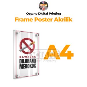 Frame Poster Akrilik A4