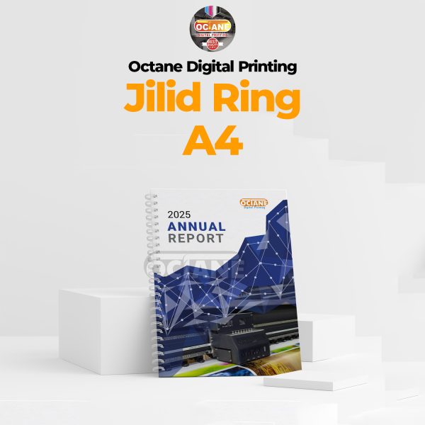 Jilid Ring A4 - Isi HVS 80 Gsm BW