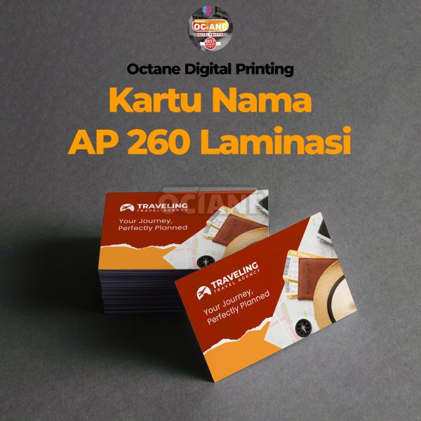 Kartu Nama AP260 - Laminasi