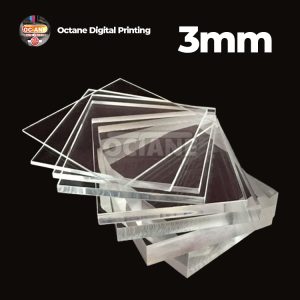 Print UV Akrilik 3mm - Transparant