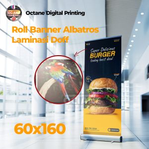 Roll Banner Albatros Laminasi Doff 60x160