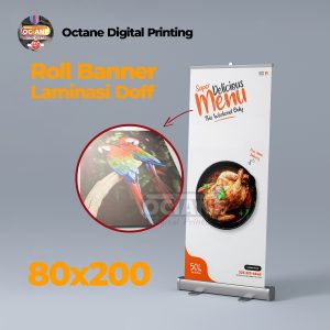 Roll Banner Albatros Laminasi Doff 80x200
