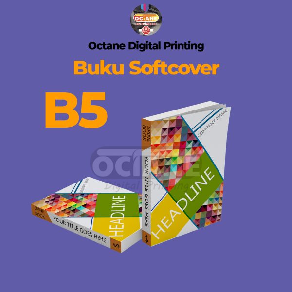 Buku Softcover - Isi HVS 80 Gsm BW B5