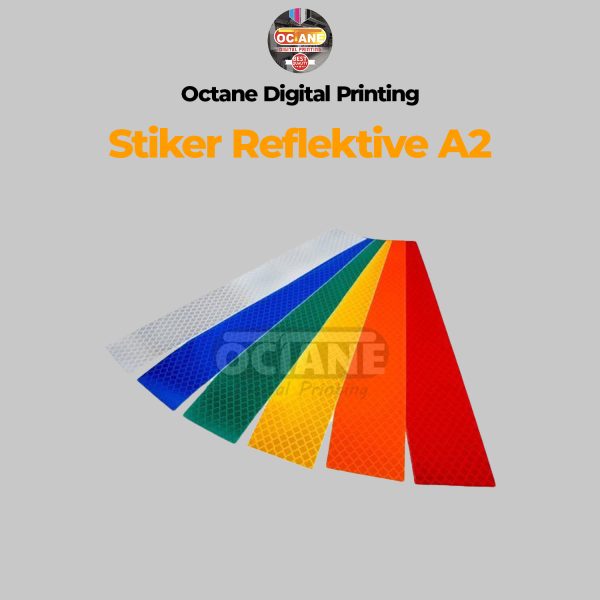Stiker Reflektive Print UV A2