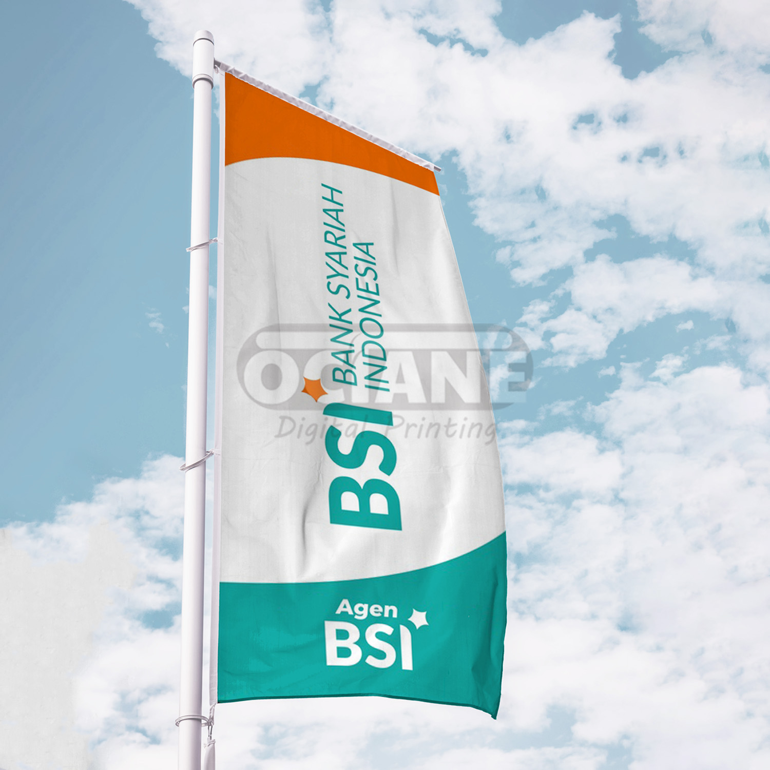 Spanduk Banner Umbul-umbul Kain - Gambar 3