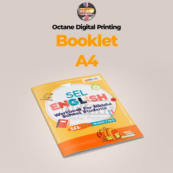 Booklet A4 PORTRAIT - Isi Artpaper 150 Gsm